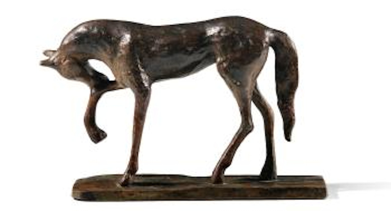 Cheval, Tête Baissée by Diego Giacometti