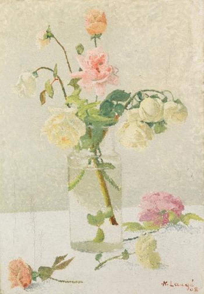 Bouquet de Roses by Achille Laugé