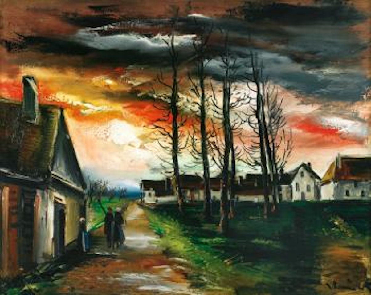 Paysage Au Crépuscule by Maurice de Vlaminck