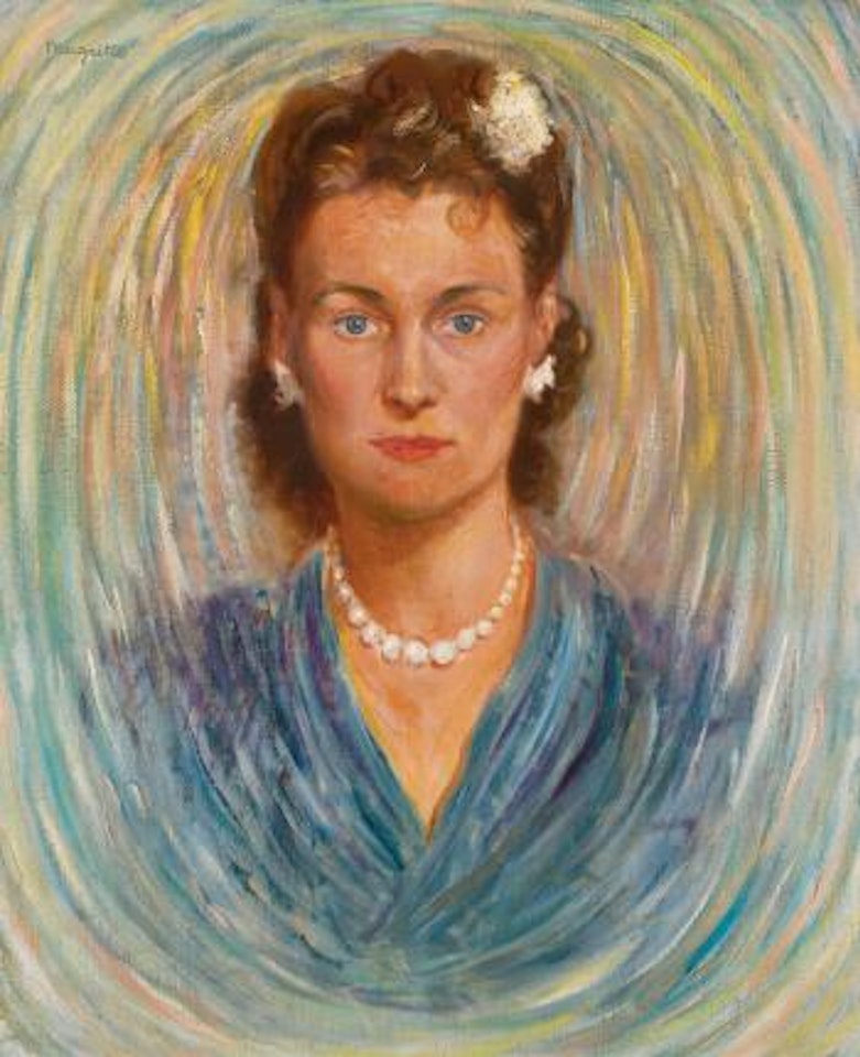 Portrait De Georgette Magritte by René Magritte