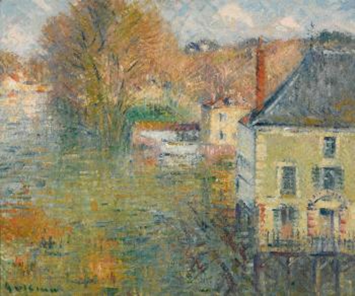Inondation À Giverny by Gustave Loiseau