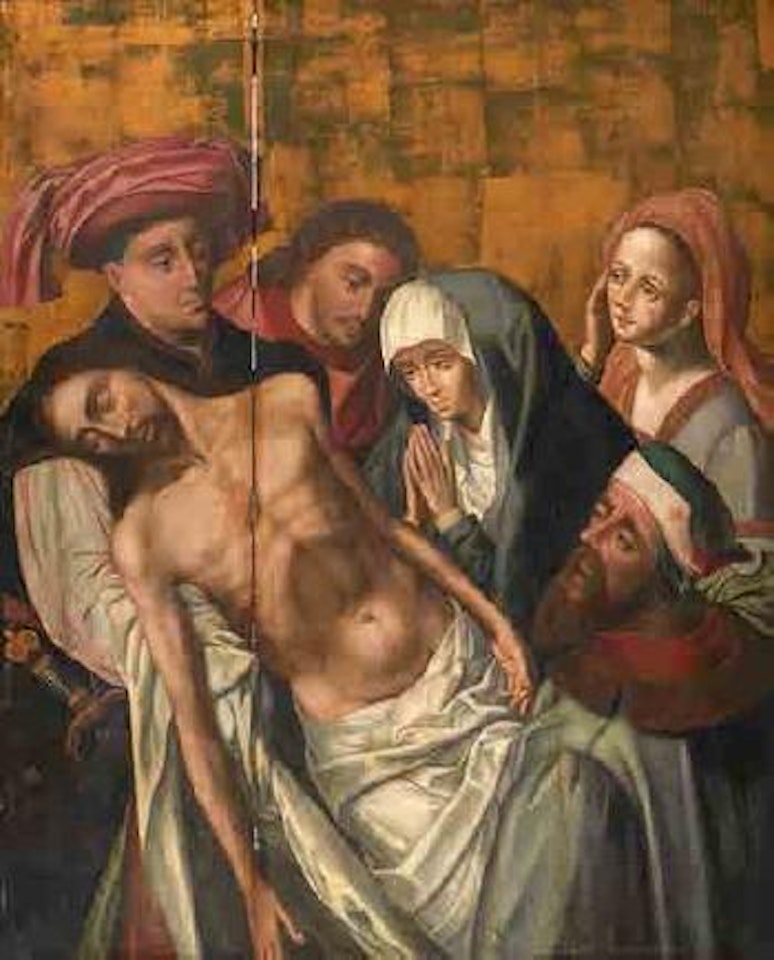 La déploration sur le corps du Christ by Flemish School by Hugo van der Goes
