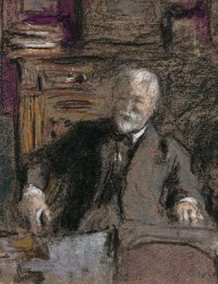 Portrait d’André Bénac (présumé) by Édouard Vuillard