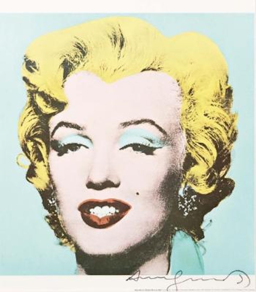 Marilyn Tate by Andy Warhol