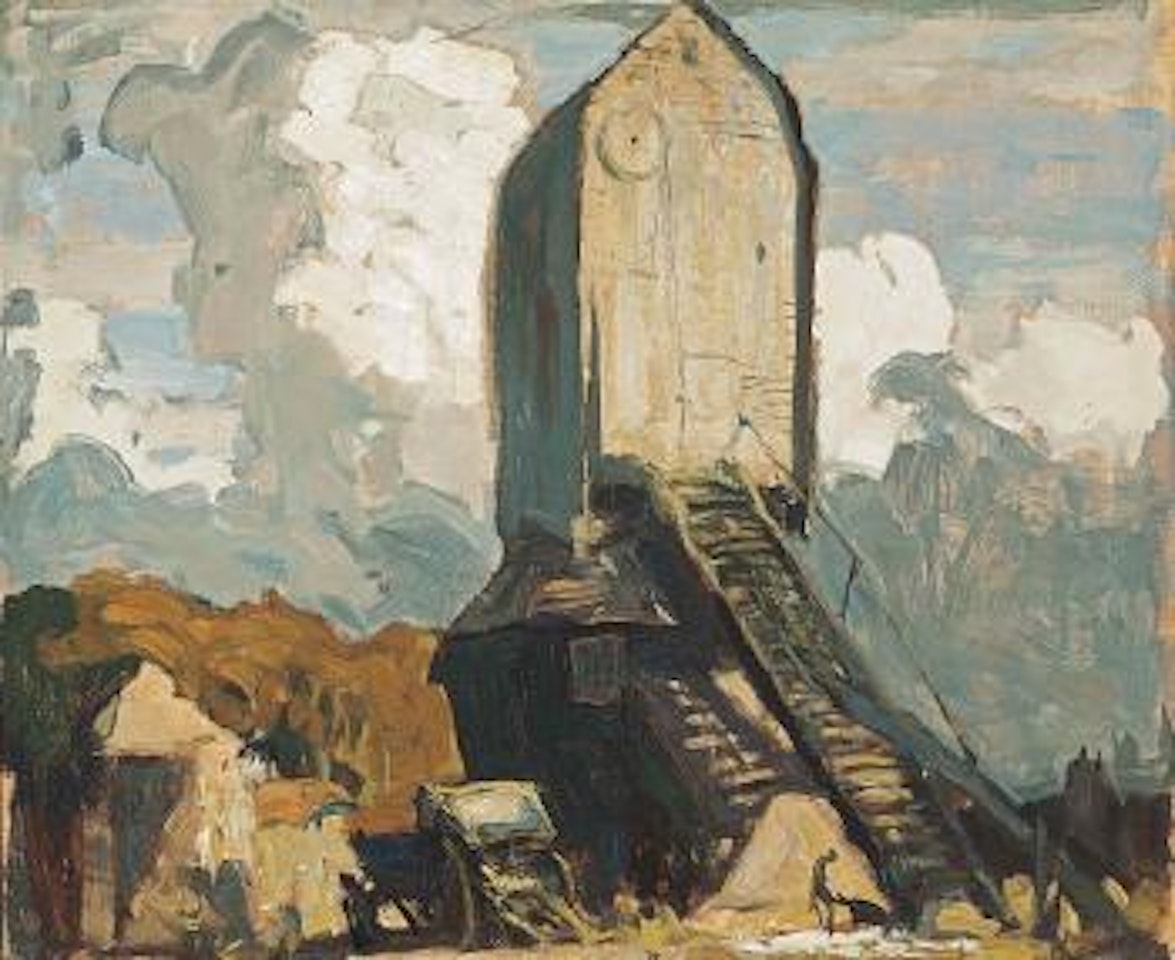 The old mill by Sir Frank Brangwyn