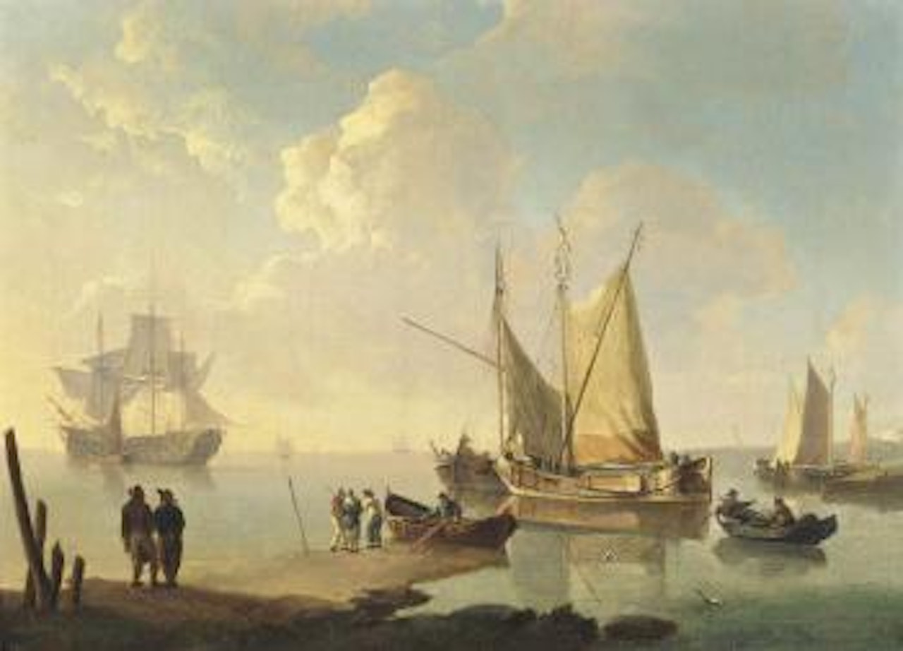 A morning calm by Charles Martin Powell