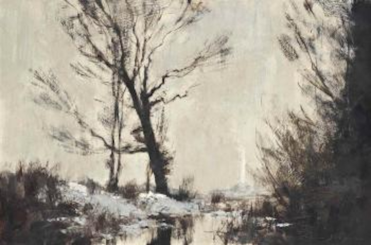 Near Turf Fen, winter by Edward Seago