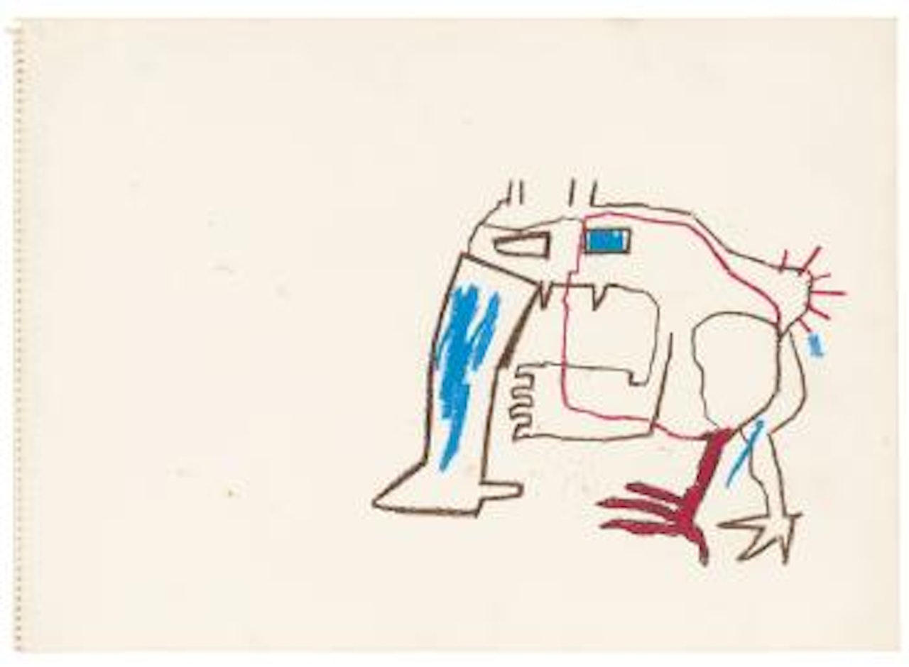 Untitled (Animal) by Jean-Michel Basquiat