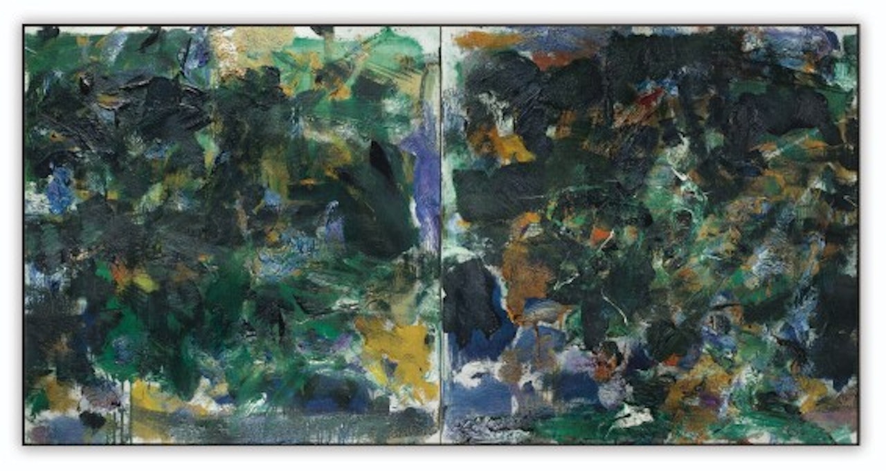 SANS TITRE (DIPTYQUE) by Joan Mitchell