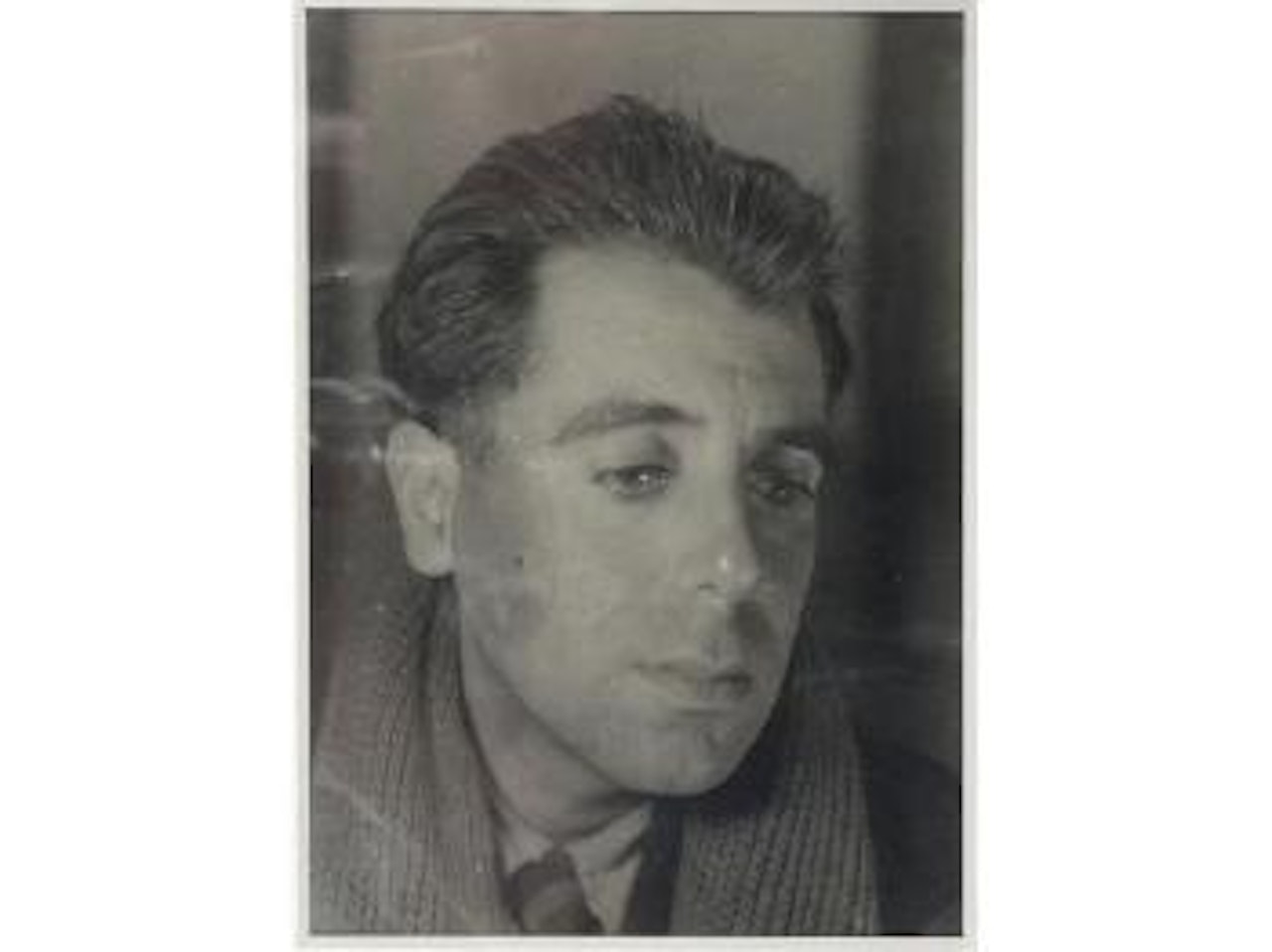 Beau portrait d’Arthur Adamov à l’écharpe by Wols (Alfred Otto Wolfgang Schulze)