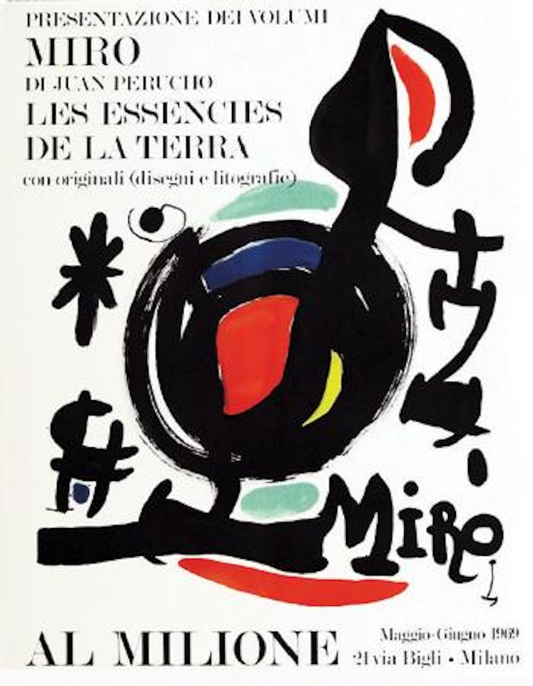 Miro: Al Milione, Les Essències de La Terra by Joan Miró