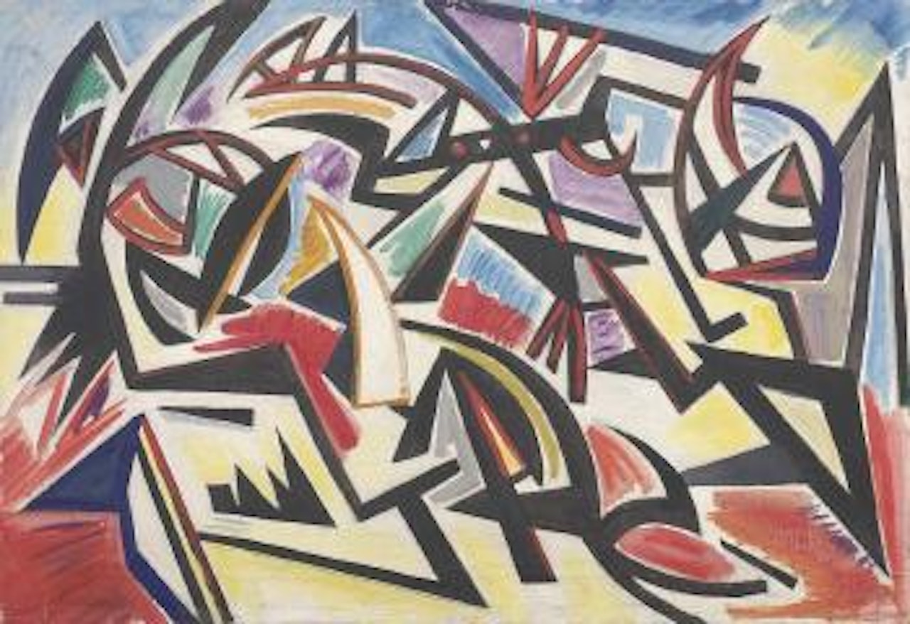 Combattimento by Emilio Vedova