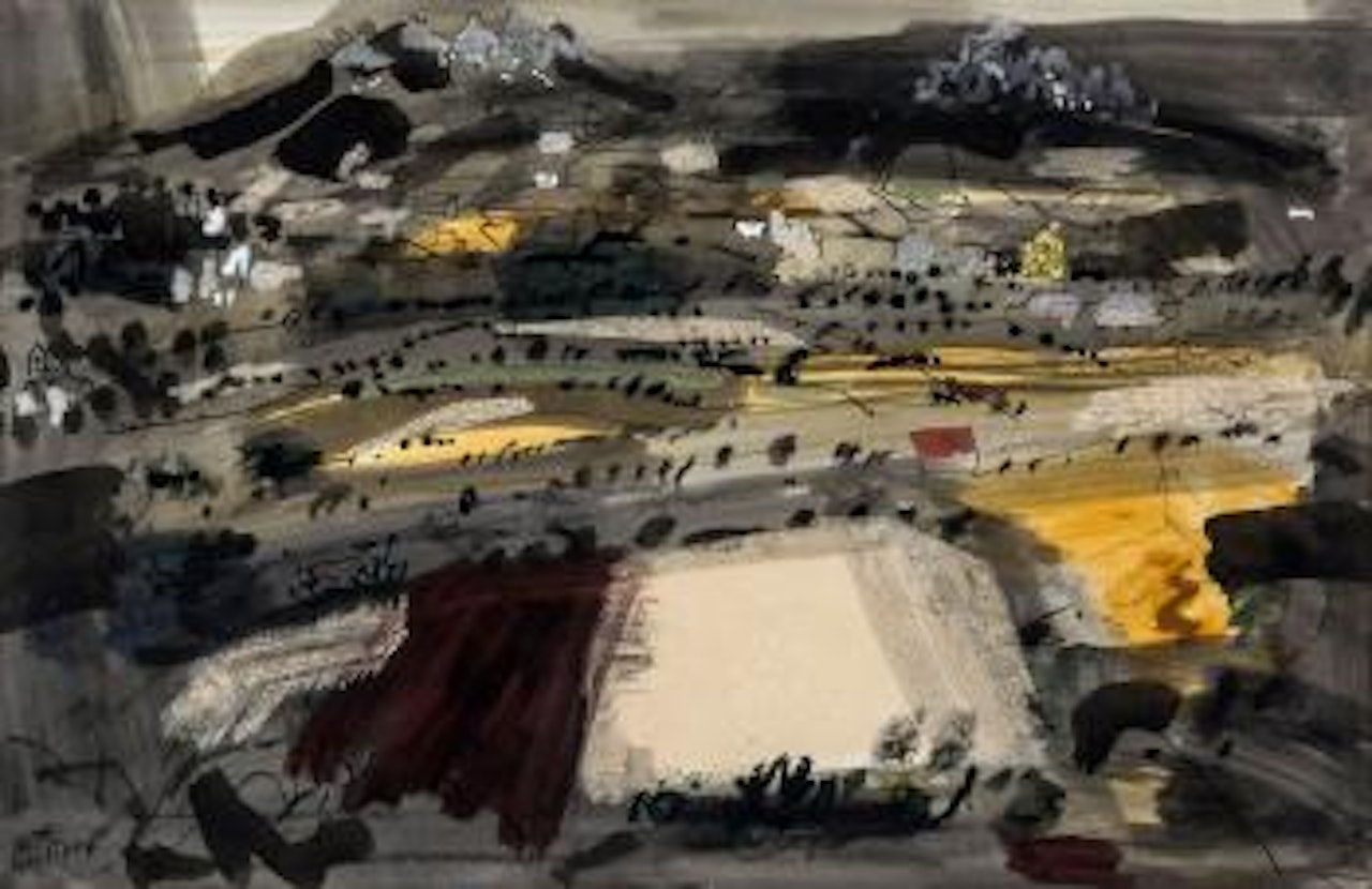 Landscape with Harmony Chapel by John Piper