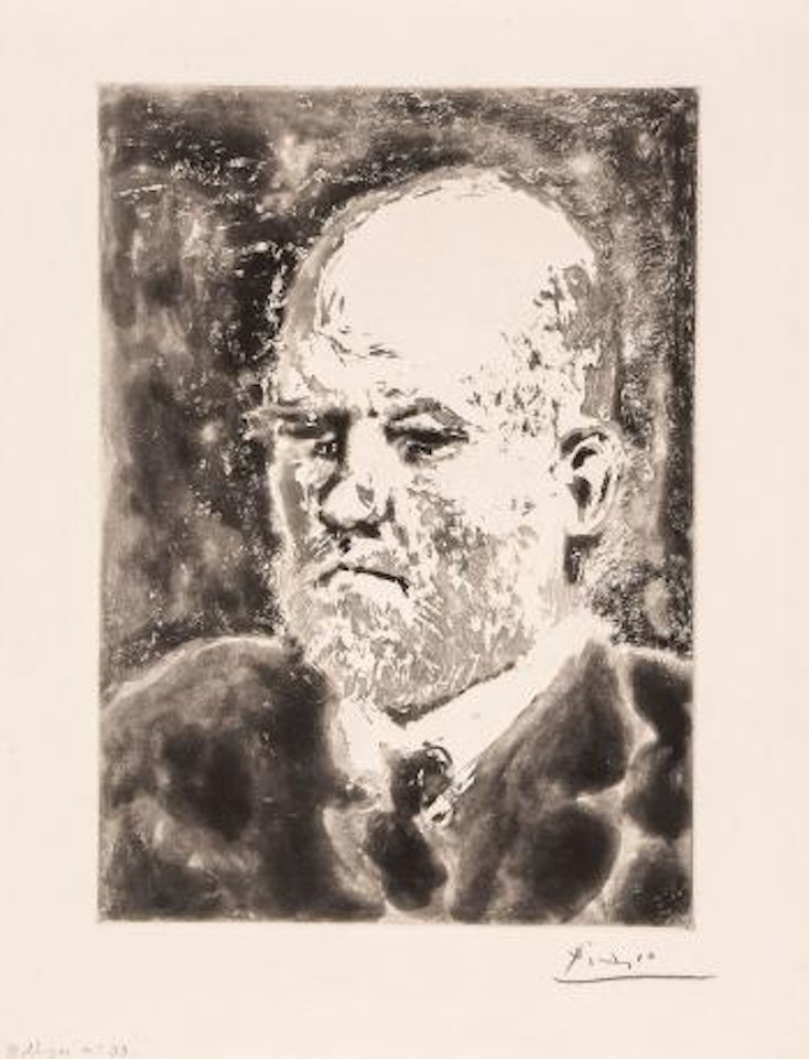 Portrait de Vollard III (B.P.2) by Pablo Picasso