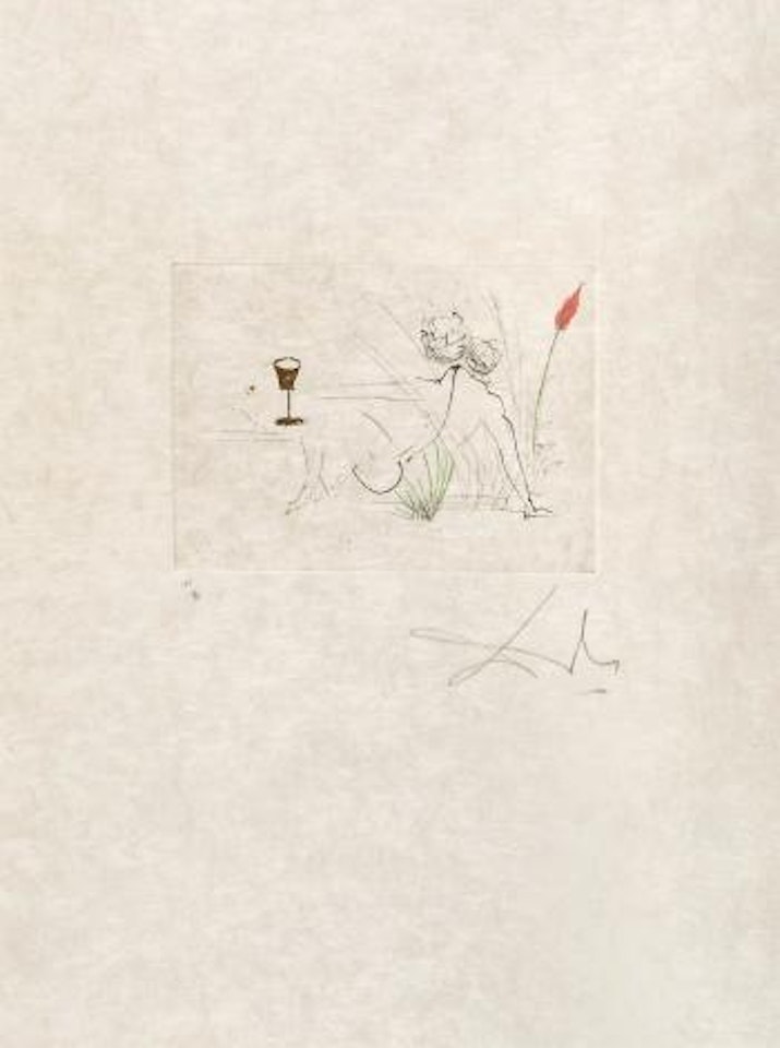 Huit Poésies (Petits Nus de Ronsard) (M. & L. 258-265) by Salvador Dali