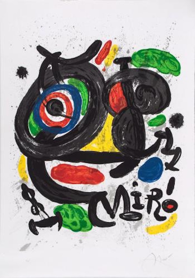 Exposition Sculptures Galerie Maeght (M.668) by Joan Miró