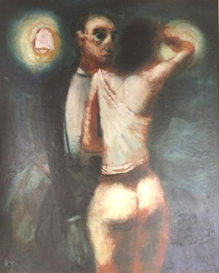 Interior with two figures by Daniel O'Neill