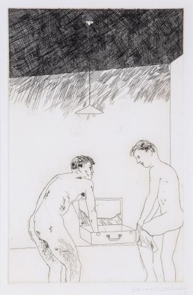 Untitled (Two Boys) by David Hockney