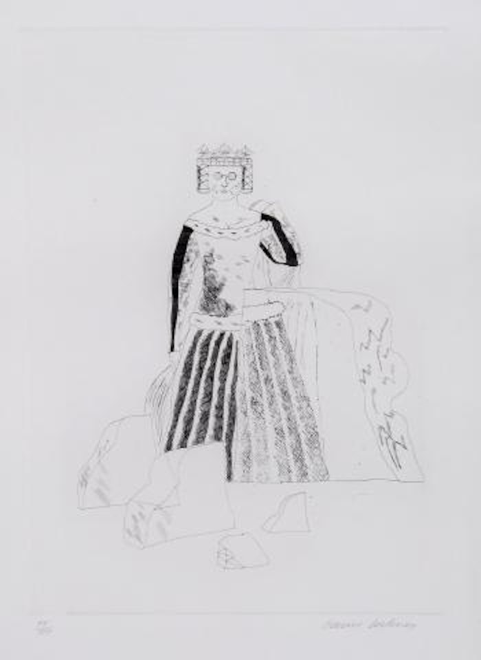 The Rescued Princess (T.99) by David Hockney