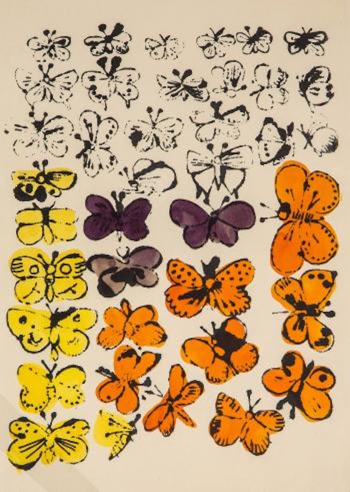 Happy Butterfly Day by Andy Warhol