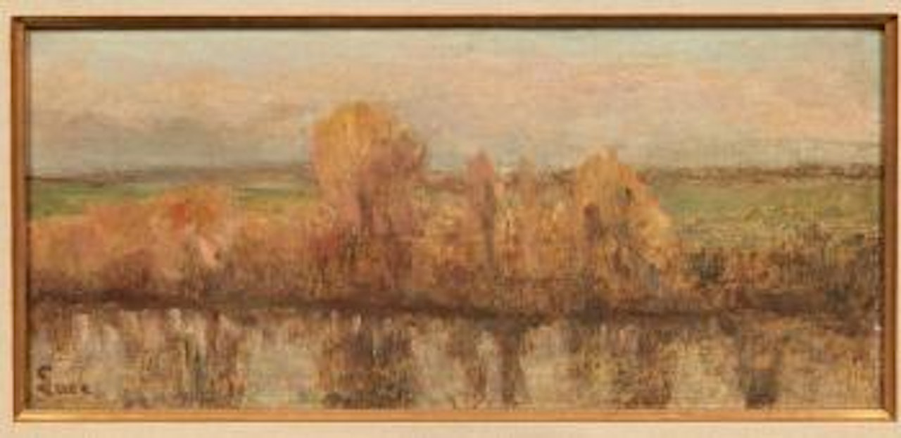Bord de rivière by Maximilien Luce