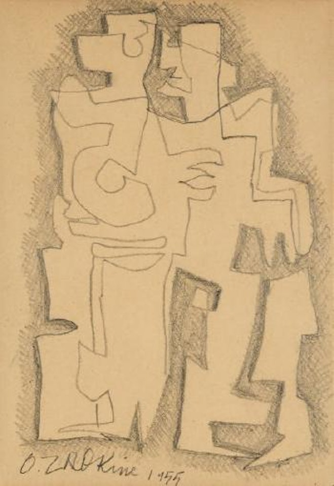 Personnages by Ossip Zadkine