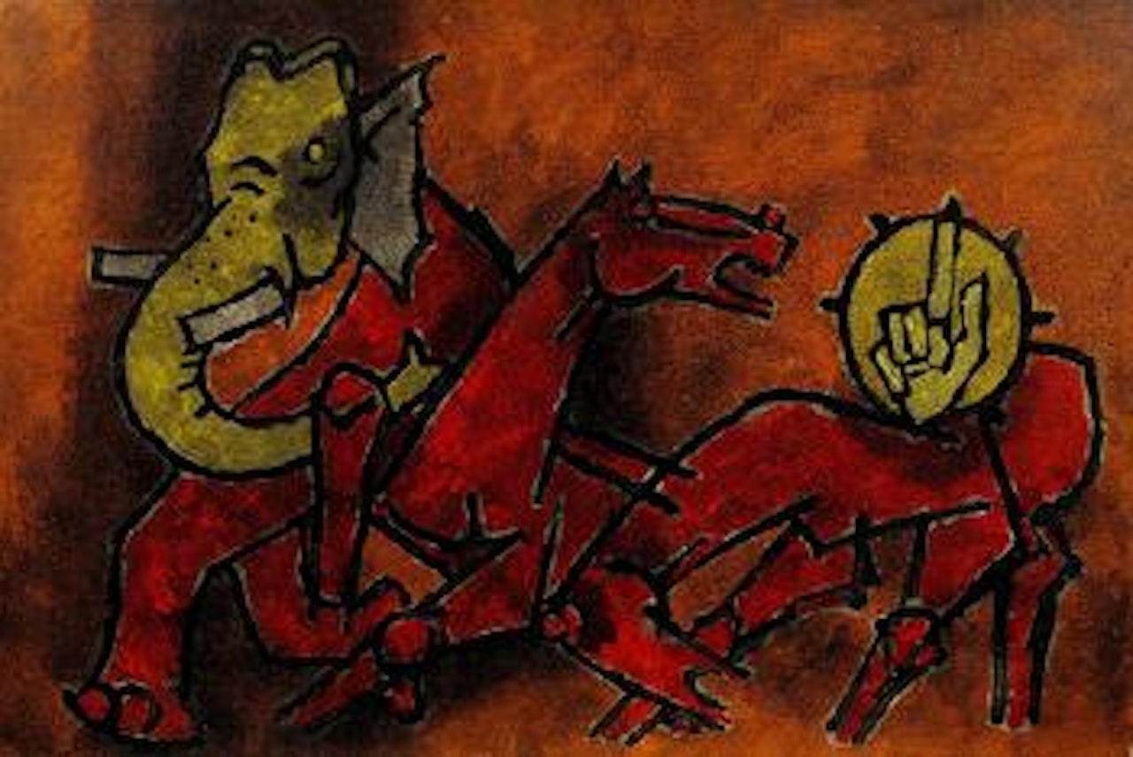 Untitled by M.F. Husain
