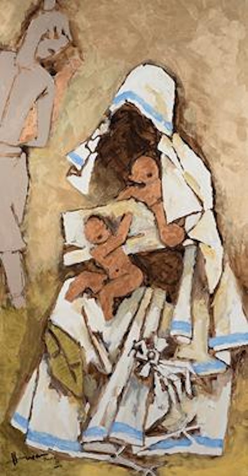 Untitled by M.F. Husain