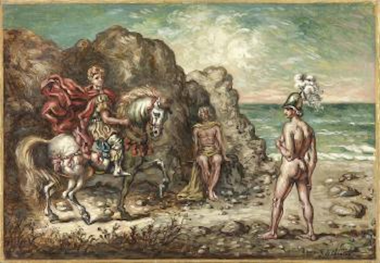 Achille in riva all'Egeo by Giorgio de Chirico