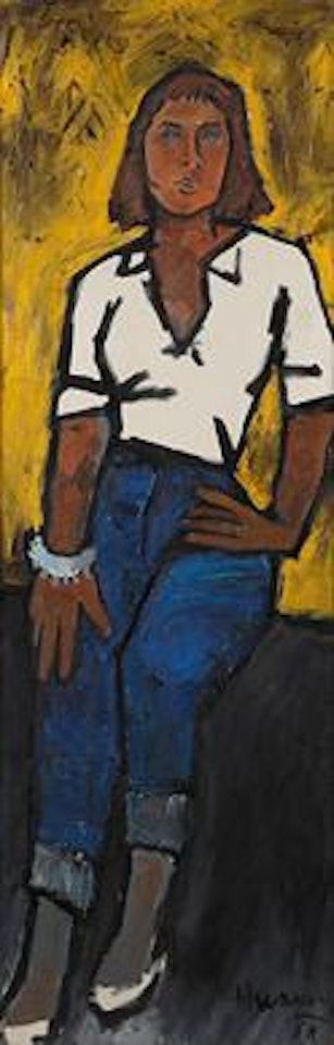Paola by M.F. Husain