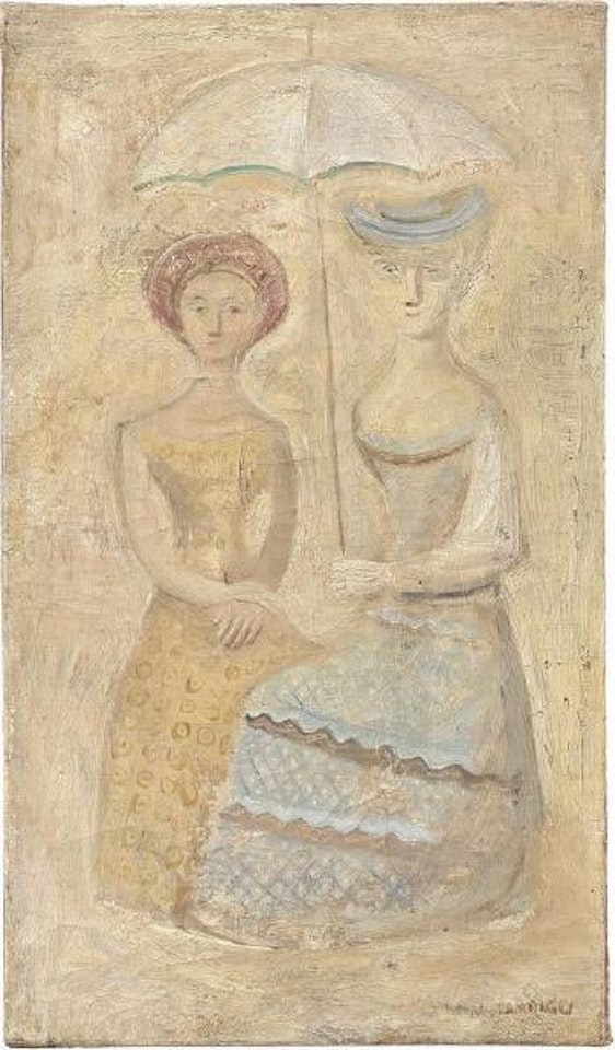 Due donne con ombrellino by Massimo Campigli