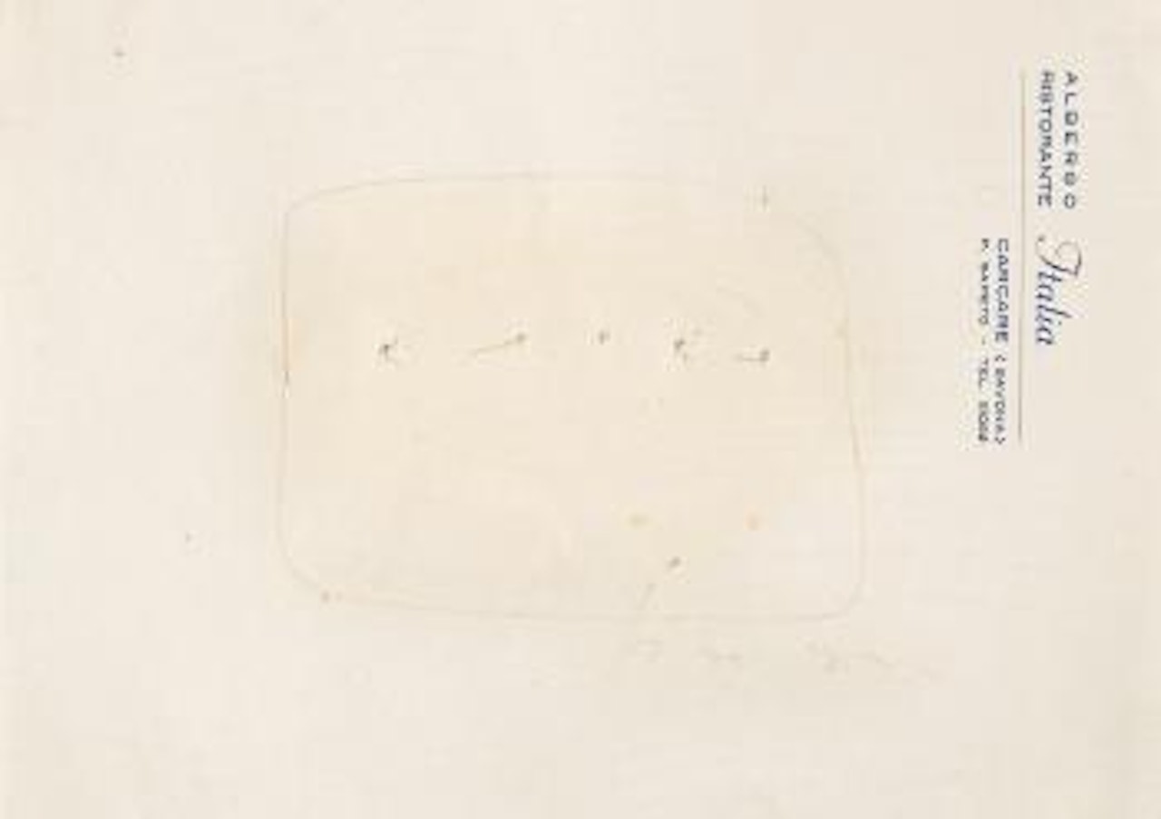 Concetto Spaziale by Lucio Fontana