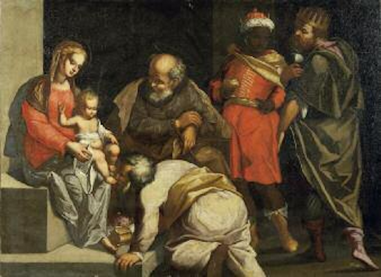 L'Adorazione dei Re Magi. L'Adorazione dei pastori by Neapolitan School