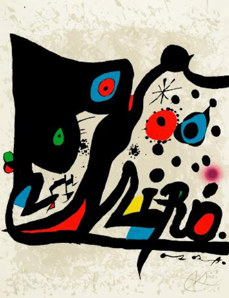 Livres illustrés et lithographies by Joan Miró