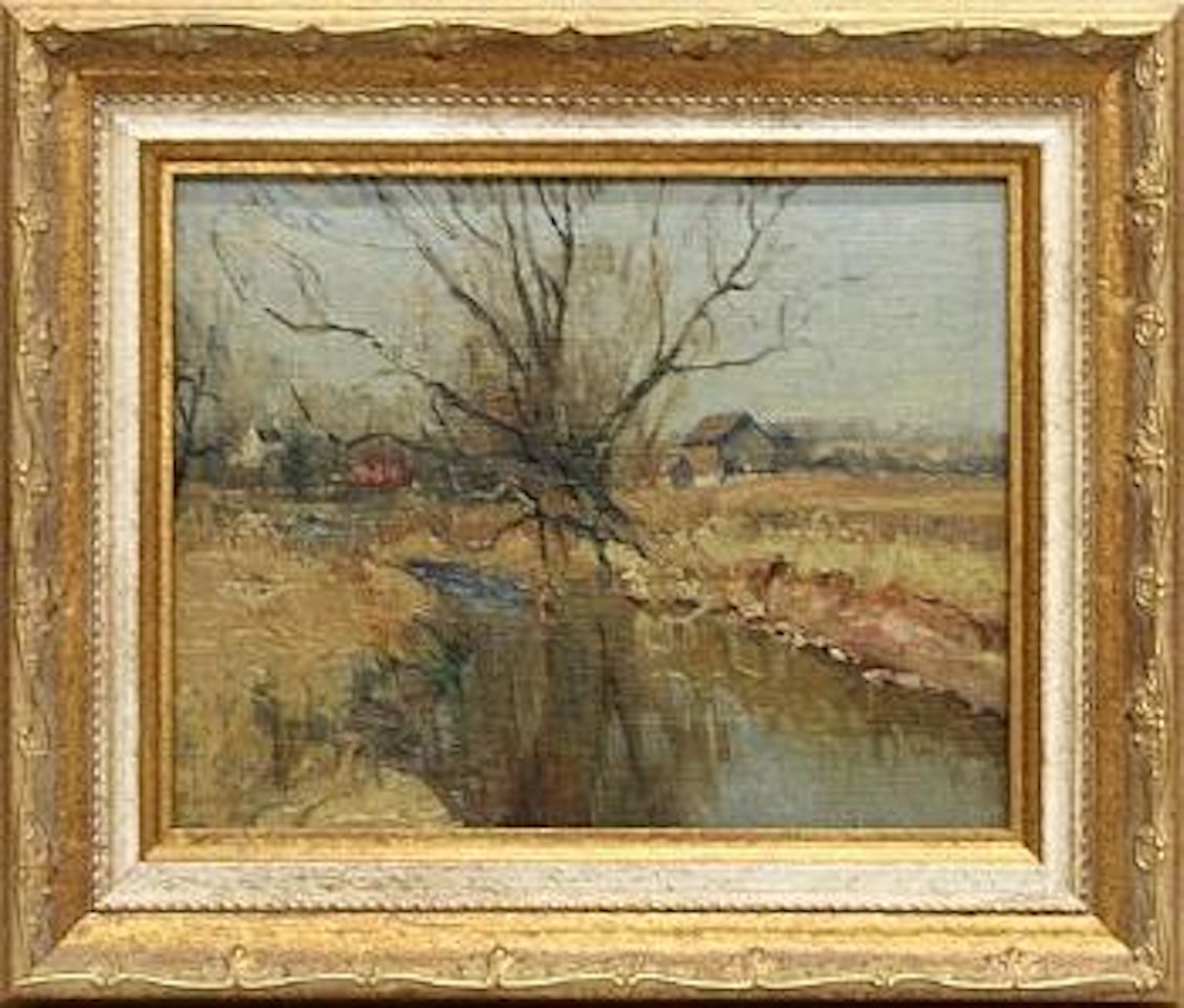 Autumnal Riverscape by Walter Emerson Baum