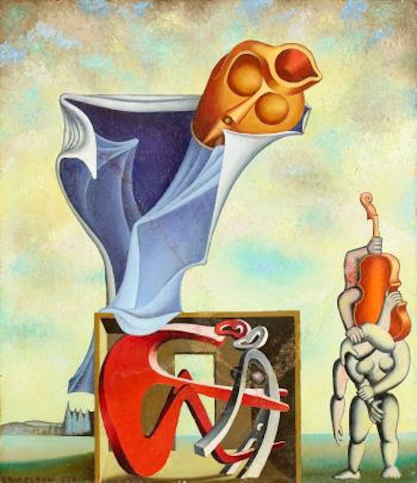 Surrealistisk komposition by Erik Olson