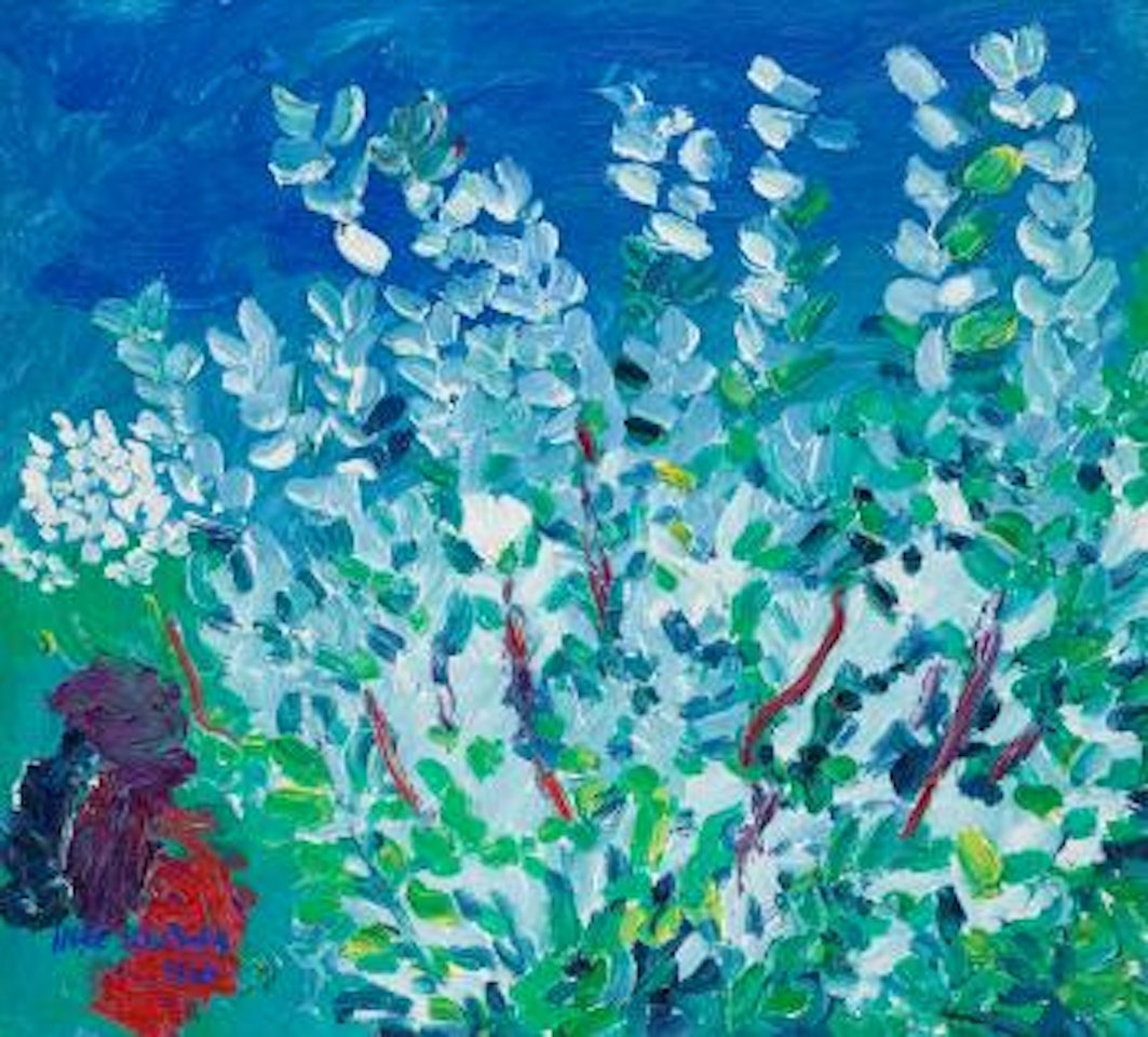 Blommande oxel vid havet - Koster by Inge Schiöler