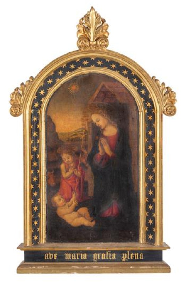 Madonna col Bambino e San Giovannino by Italian School