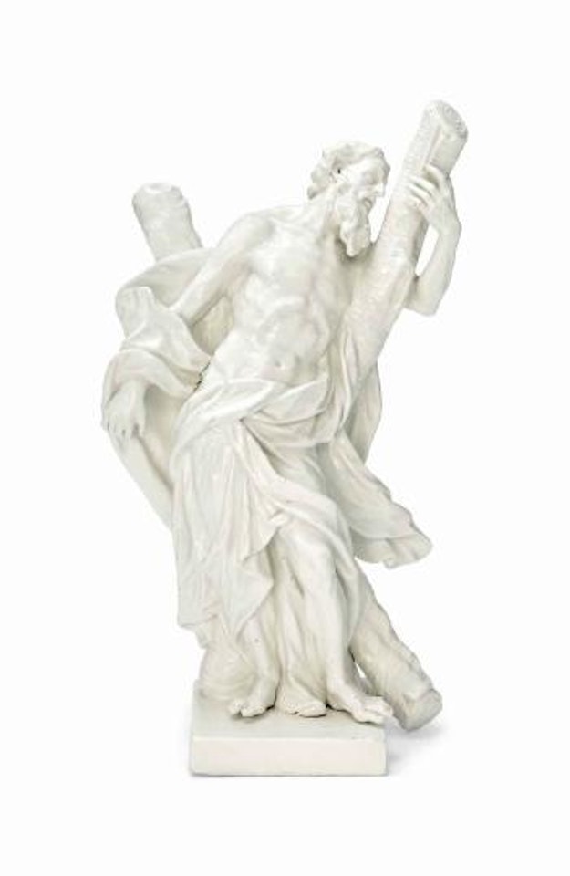 Figure of Saint Andrew by Johann Joachim Kändler