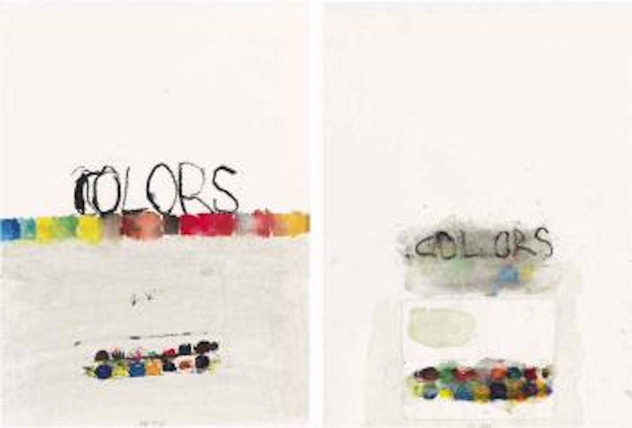 (i) Colors n°1 (Paintbox); (ii) Colors n°2 (Paintbox) by Jim Dine