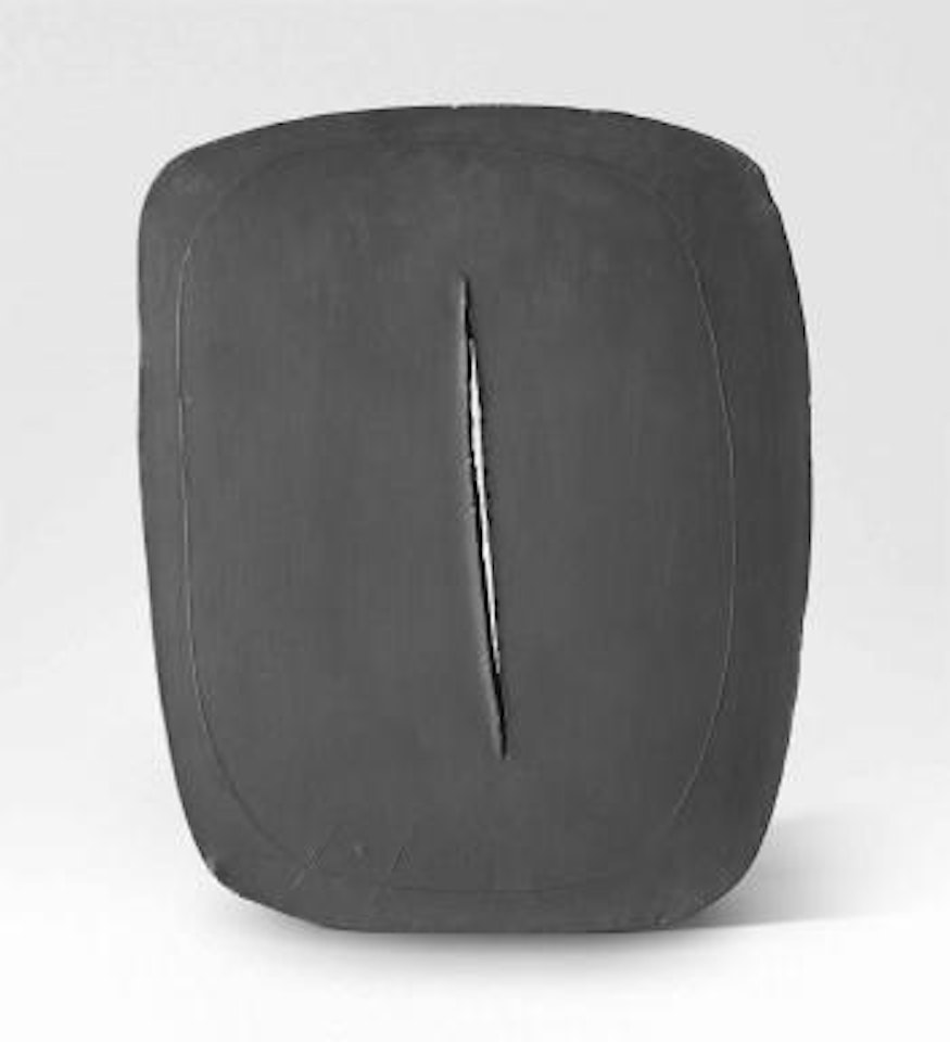Concetto spaziale by Lucio Fontana