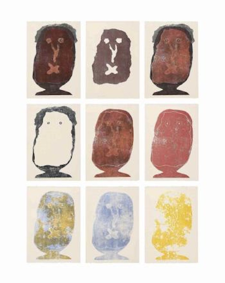 L'enfle-chique III (W. 815; S. 565) by Jean Dubuffet