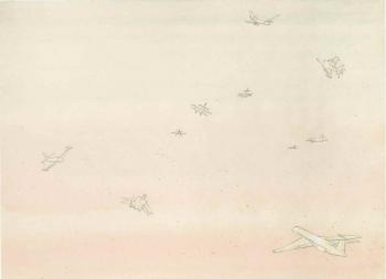 Cieli ad alta quota (Skies at High Altitudes) by Alighiero Boetti