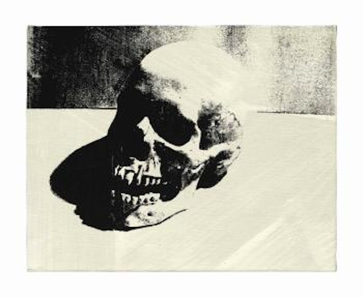 Skull by Andy Warhol