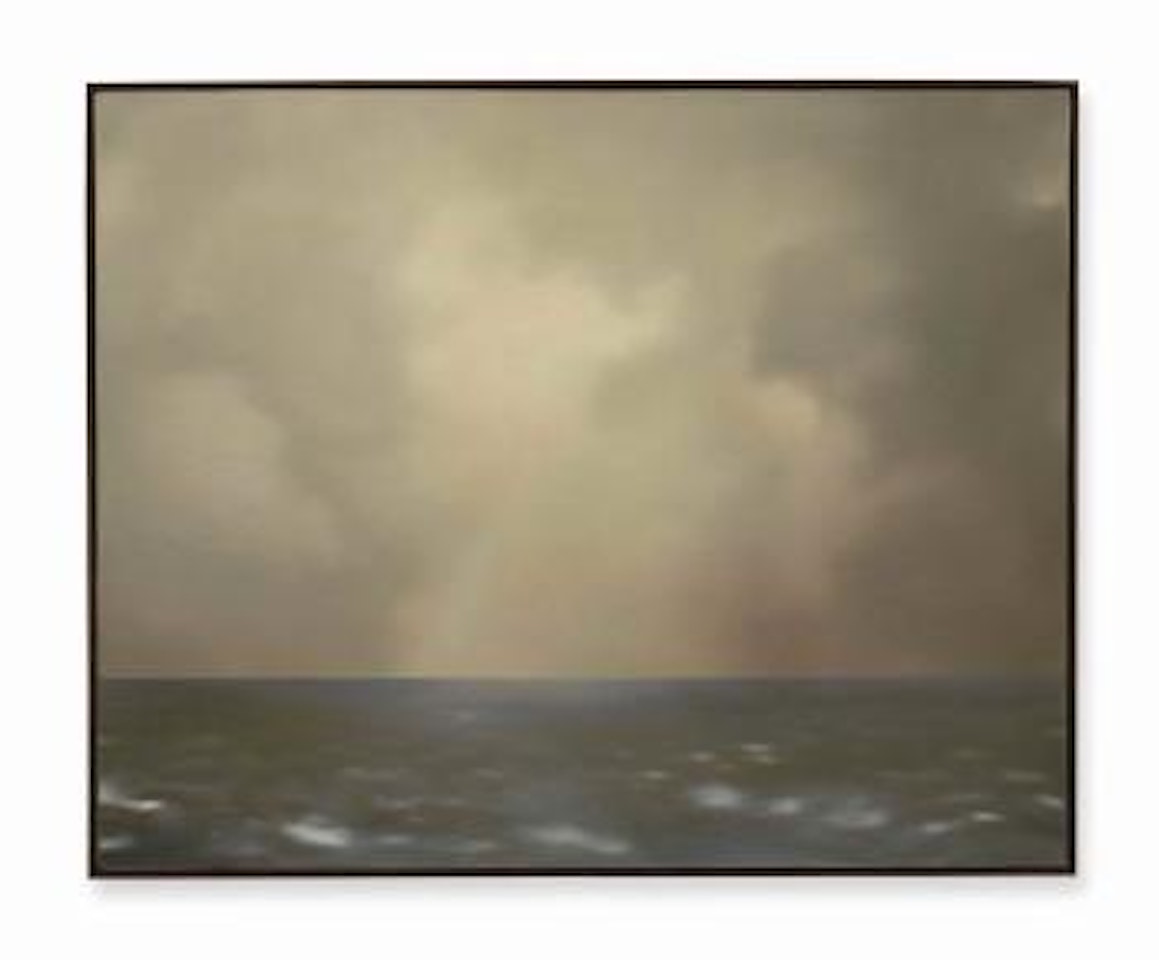 SeestÃ¼ck (Oliv BewÃ¶lkt) (Seascape (with Olive Clouds)) by Gerhard Richter