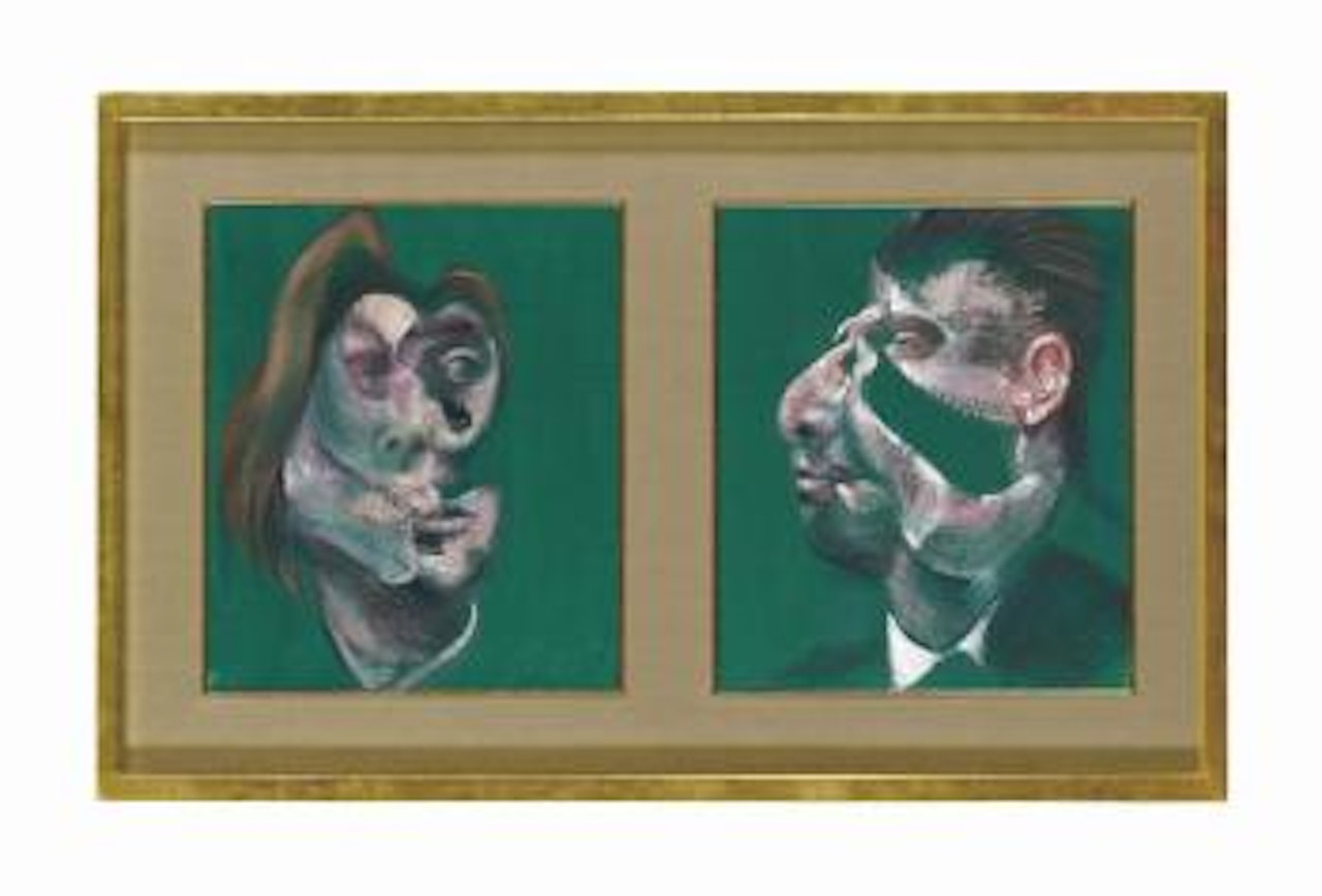 Study for head of Isabel Rawsthorne and George Dyer by Francis Bacon