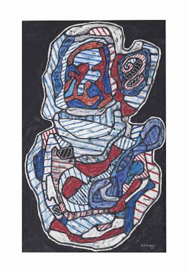 Tasse de Thé V (Utopique) (Cup of Tea V (Utopian)) by Jean Dubuffet