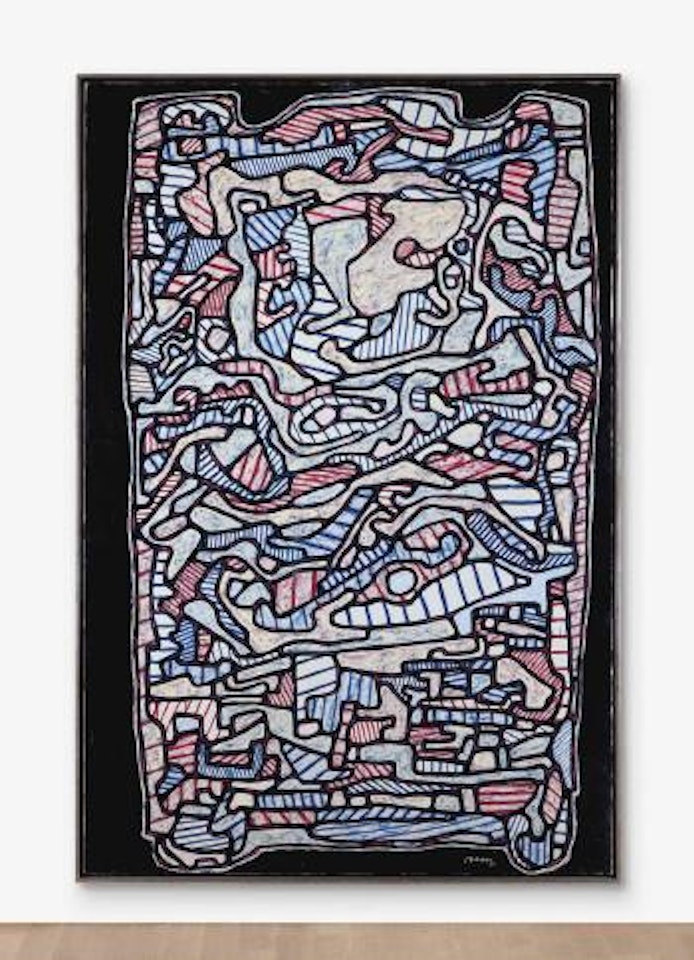Le lit I (The Bed I) by Jean Dubuffet