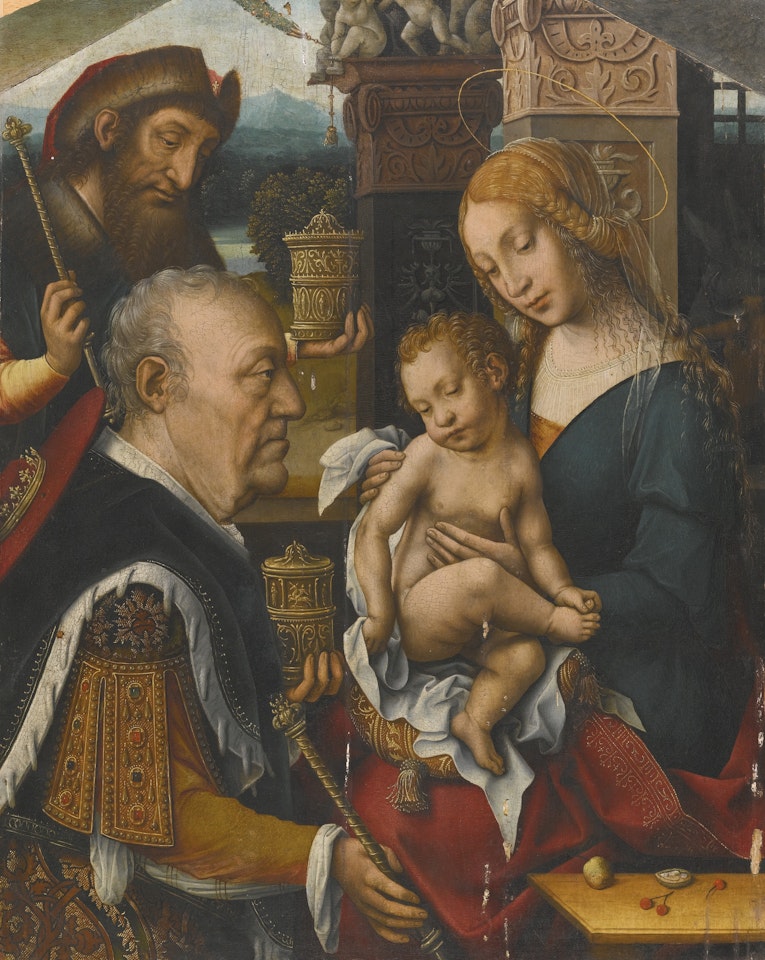 THE ADORATION OF THE MAGI by Joos van Cleve