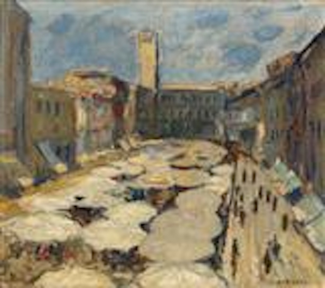 View of the Market Place by Otto Pippel